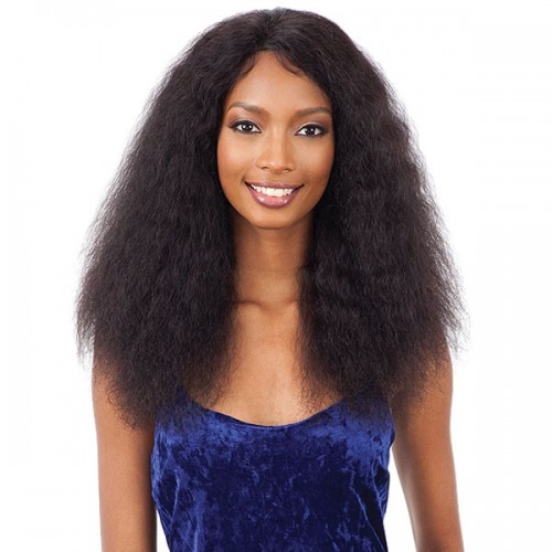 Shake-N-Go Brazilian Natural Unprocessed Human Hair Naked Nature Lace Front Wig DEEP CURL